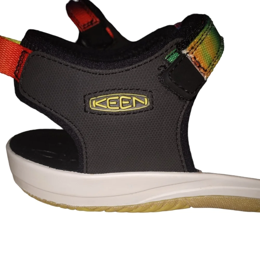 Keen Kids hook-and-loop tye-dye waterproof sandals